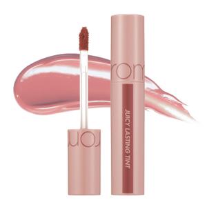 rom&nd Juicy Lasting Tint #23 Nucadamia - K-Beauty Nudy Red Brown Lip Stain for Pure Bare Juicy Glossy Finish | Hydrating, Long-Lasting & Fruit-Inspired Korean Lip Tint