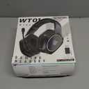 Tatybo Wireless Gaming Headset for Ps5 Ps4 PC, 2.4GHz USB & Type-C Gaming Headphones, 40Hrs & 7.1 Surround Sound Bluetooth Headphones with Noise Canceling Mic, Wireless Headset for Switch Phone