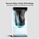 8 Gallon Kitchen Trash Can with Air-Press Bag Expander
