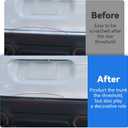 Rear Bumper Protector for 2025 2026 Subaru Forester (Not for Wilderness), ABS Trunk Door Scratch Guard, Easy-to-Install Rear Bumper Cover for Subaru Forester Accessories