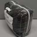 Dining Chair Seat Covers, Washable Dining Room Chair Seat Covers Set of 6, Removable Kitchen Seat Covers Chair Covers for Dining Chairs (Dark Grey)