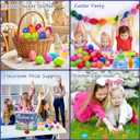 200pcs Prefilled Easter Eggs with Toys - Bulk Easter Basket Stuffers Fillers, Easter Eggs Party Favors for Kids Toddlers Hunt Prizes School Classroom Gifts Boys Girls