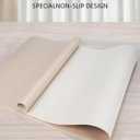 Extra Large Desk Mat - 48"x 24" Non-Slip Desk Pad for Office and Home - Ideal for Large Mouse Pad and Desk Mats on Top of Desks(Beige)