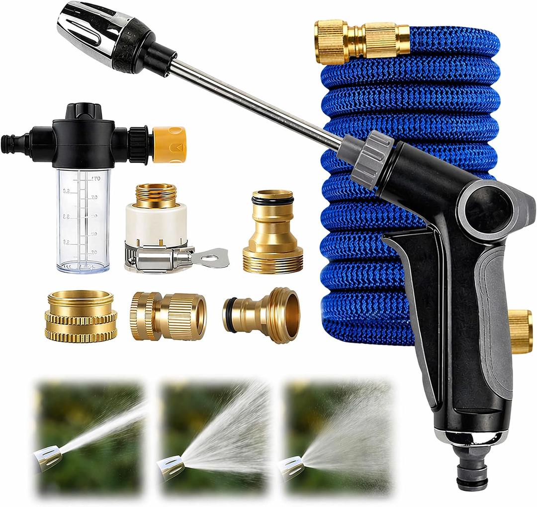 Easepicks Pressure Washer Wand, Pressure Washer Hose Nozzle, 2026 Upgraded High Pressure Spray for Garden Hose, Multi-Function Watering Sprayer for Car Wash, Garden & Yard Cleaning, Metal Jet Nozzle
