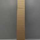 UNISHADES Cordless Bamboo Roman Shades for Windows, Blinds Size (35" W 64" H) Colour (Highfield Teak)