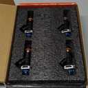 A-Premium 8-Pack 4 Holes Fuel Injectors Compatible with Chevy Silverado 1500 2500 3500, Tahoe/Suburban & GMC Sierra, Yukon, Savana, Envoy & Cadillac Escalade & Buick, 4.8L 5.3L 6.0L, Replace# 17113553