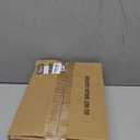 Hammont Rectangle Acrylic Box - Shelf Organizer Bins - Clear Storage Containers - Candy Party Favors | Bathroom Storage | Makeup Cosmetic Organization | Tall: 4"x4"x8" (3 Pack)