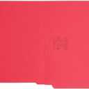 Smead End Tab File Folder, Shelf-Master Reinforced Straight-Cut Tab, Letter Size, Red, 100 Per Box (25710)