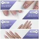 Practice Hand for Acrylic Nails, Flexible Bendable Fake Hand with Adjustable Stand, Nail Training Kit Mannequin Hand for Beginners & Nail Artists(Dark skin tone)