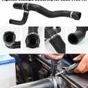 68246567AA Engine Radiator Coolant Hose Fit for Jeep Renegade Jeep Renegade 1.3L 2.4L 2015-2021, Radiator Coolant Hose Replaces 68440687AA 68246569AA