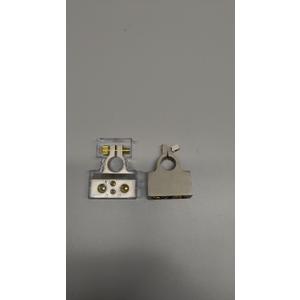 Battery Terminal Connectors, 0/2/4/6/8/10 AWG Battery Terminals, Heavy Duty Car Battery Terminal, Top Post Multiple Marine Superior Connectivity Long Lasting Easy to Install Versatile (Silver),Demage