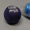 Candescent Stress Balls - Hand Therapy Relief for Anxiety, Fidget, Tension, Exercise Strengthener - Motivational Toys for Adults & Kids - Set of 2 (Crystal Blue, Ocean Blue)