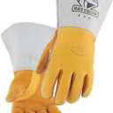 Black Stallion Revco 850XL Flame Resistant Nomex Lined Elkskin Stick Welding Gloves XL