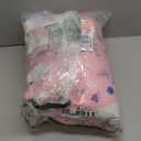 Meeting Story 3pcs Kids Comforter Sets Zipper Bedding Set for Girls,Twin Kid Bedding Set Rainbow Comforter Unicorn Bedding for Kid,All in one Zipper Bedding (Pink，Twin)