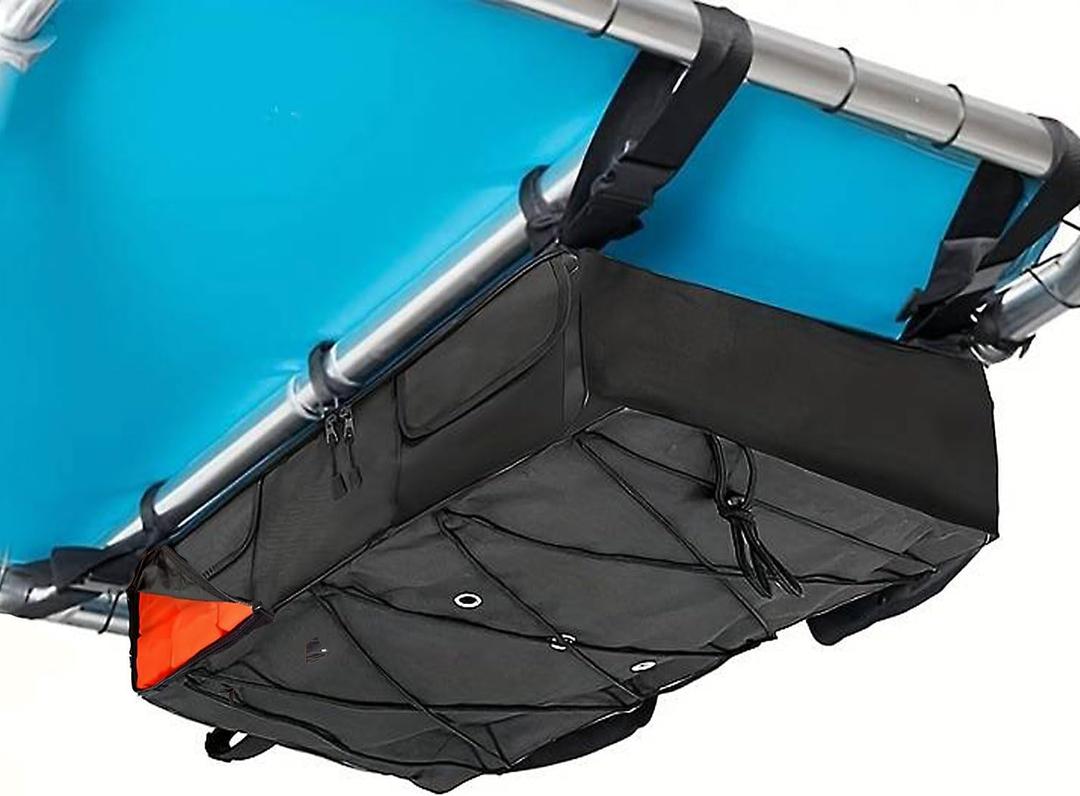 Boat T Top Storage Organizer Heavy Duty Marine Grade 600D Polyester PFD Bag Large Size - T Bag for Life Jackets fits Boat with T-Top Hard Cover Boat T Top Storage Organizer Heavy Duty Marine Grade 600D Polyester PFD Bag Large Size - T Bag for Life Jackets fits Boat with T-Top Hard Cover