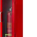 Zonon 1 Pcs 10lb Fire Extinguisher Cabinet Wall & Surface Mount 24-3/4 H x 10-1/4 W x 6-3/4 D 22 Gauge Steel Fire Extinguisher Box Case Extinguishers Holder with Handle for Indoor Outdoor (Red)