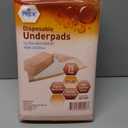 MED PRIDE Disposable Underpads 23x36 in, Super Absorbent Adult Bed Pads for Incontinence, Bedding Protection, Prevents Leakage, 25 Count