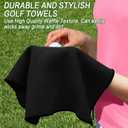 Double-D Golf Magnetic Golf Towel Supporting Breast Cancer Research