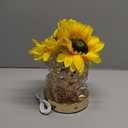 Sunflowers Flower Lamp,Rechargeable Cordless Touch Table Lamp,3-Colour Infinitely Dimming Small Night Light,Festival Restaurant Bedroom Bar Coffee Shop Birthday Gifts for Women Mom