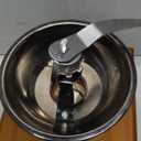 Manual Bean Grinder - Vintage Rough Wood Style Ceramic Grinding Core Manual Coffee Grinder Portable Coffee Grinder