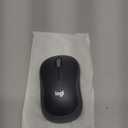 Logitech M185 Wireless Mouse, 2.4GHz with USB Mini Receiver, 12-Month Battery Life, 1000 DPI Optical Tracking, Ambidextrous PC/Mac/Laptop - Swift Grey