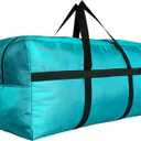 Extra Large Storage Duffle Bag with Zippers and Handles, Big Foldable Duffle Bag for Travel