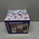 The Honest Company Comfort Dry Disposable Overnight Diapers for Sensitive Skin, Hypoallergenic, Baby Cozy Cloud and Star Signs Design Club Box Size 4 (2237 lbs) 48 Count