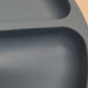 ChriKid Suction Plates for Baby, Toddlers - FEATURES SUPER STRONG QUADRUPLE SUCTION - 100% Food Grade Silicone Toddler Plates with Suction - Unbreakable Divided Kids Baby Plates