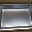 Large Stainless Steel Litter Box with High Sided, Metal Cat Litter Box, Odor-Free Non-Stick Litterbox Pan, Easy to Clean Pet Supplies Toilet Tray for Indoor Cats, Kittens or Multicat Homes