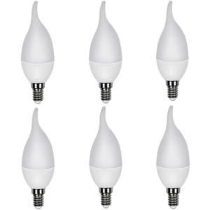 6Pcs LED Bulb E14 5W 7W AC220V Cold White Warm White Brightness Room Lamp Desk Lamp Chandelier Light,Warm White,7Watts