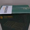 Calmbee 9 IN 1 Storage Bag Organizer for Kitchen Drawer, Bamboo Foil and Plastic Wrap with Cutter, Organizers Compatible Gallon, Quart, Sandwich Snack Size (Natural)