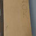 Amazon Basics Smudge Resistant Rectangular Trash Can with Soft-Close Lid, Foot Pedal, Removable Inner Bucket, 30 Liter/7.9 Gallon, Brushed Stainless Steel, Satin Nickel Finish, 13.8"L x 11.8"W x 25"H