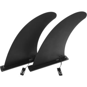 KICHOUSE 2pcs Large Slide Fin Paddle Board Fins Water Stabilizer Replacement for Surfboard Kayaks
