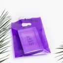 Choice Marts Merchandise Bags Purple Color 100 Count 9"x12" Size 1.5Mil With Handles