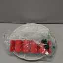 Taco Serving Platter - Divided Serving Tray for Taco Tuesday Lazy Susan Taco Bar - Chip and Dip Serving Set for Party - Appetizer Serving Tray for Salsa, Snacks with 4 Taco Holder Stands