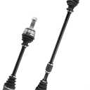 44306SNA000 Pair (2) Front CV Axle Shaft Assembly (1.8L ONLY) Compatible with Honda Civic 2006 2007 2008 2009 2010 2011 2012 2013 2014 2015, Automatic Transmission, Driver and Passenger Side