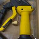 GDHXW High Power Washer Gun, Adjustable Pressure Washer Gun with Extension Wand, Quick Connection, with 5 Nozzle Tips, 2 Adapter, 10 O-Rings 5000 PSI, Compatible with Most Pressure Washer