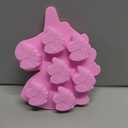 3 Pack Medium Size 7 Cavities Unicorn Silicone Chocolate Mold for Making Unicorn Shape Gummy, Candy, Chocolate, Ice Cube, Jelly, Mousse, Small Cake