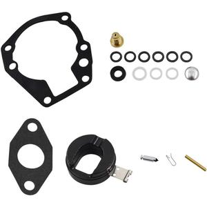 ALL-CARB Carb Carburetor Repair Kits with Float Replacement for Johnson Evinrude 2/3/4hp 398532 Sierra 18-7043