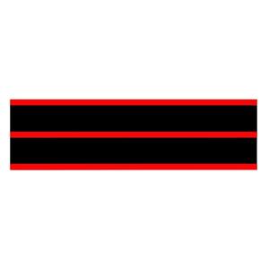 GALOFAY Self Adhesive Door Kick Plate 34 inches Acrylic Decorative Plates Pets Scratches Protector for Stick On 36 inches Doors, 1/10 inch Thickness 6"x 34" Black