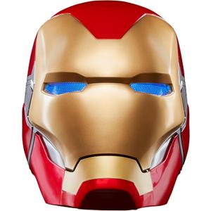 Marvel Legends Series Iron Man Premium Electronic Helmet with Light FX, Avengers: Endgame Adult Collectible Roleplay Gear