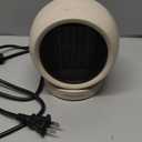 Coolfor Space Heater,PTC Ceramic/Portable Electric Desktop Heater High Output Desktop Heater for Home Bedroom Office Desk Indoor Use(Light Brown)