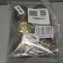 4.3" Earth Tone Christmas Balls Ornaments Set, Large 6Pack Xmas Tree Decorations Balls, Shatterproof Glossy Pendant Plastic Indoor Christmas Decorations, Assorted Hanging Ball for Holiday, Party