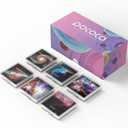 POCOCO Gorgeous Nebula Series Discs, 5K Resolution, Realistic Patterns, 6 Pieces