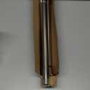 AmazerBath Nickel Spring Tension Shower Curtain Rod 31-75 Inches, 1 Inch Diameter Heavy Duty Tension Rod Rust Proof Bathroom Curtain Rod, Adjustable No Drill Easy Segmented Installation