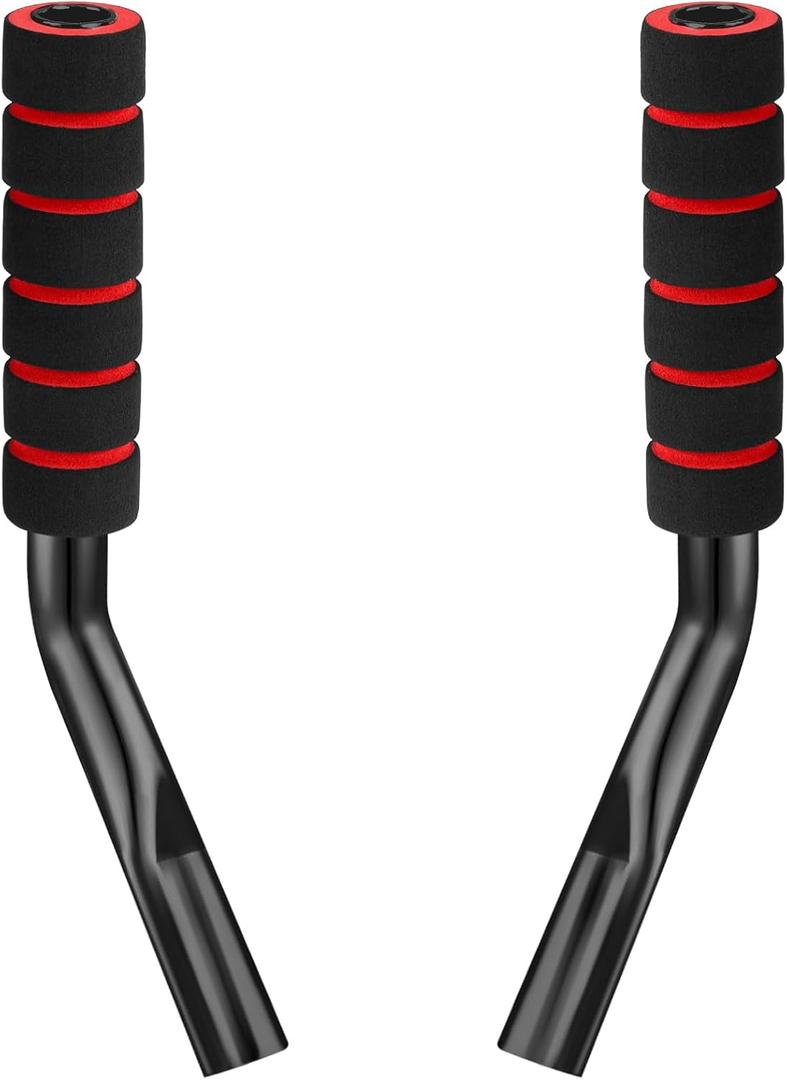 2 Pcs Wheelchair Brake Extenders, 5 Inch Anti-Slip Brake Extension Handles Replacement for Wheelchair Wheel Lock Grips, Transport Chair, Power Chair Accessories (Black)