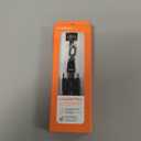 TORRAS Phone Lanyard Crossbody with 2 Phone Tabs, Adjustable Anti Theft Phone Strap for All Phones, Premium Metal Buckles, SkinFriendly, Universal Cell Phone Neck lanyard for Travel Essentials, Black