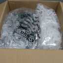 C9 Led Christmas String Lights 68Ft 100 LED with All in One Clips Outdoor Waterproof Strawberry Roof Lights, Commercial Grade Extendable for Indoor Outside Roofline Home Xmas Decoration, Warm White