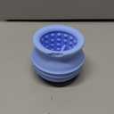 Bestalk Dog Enrichment Treat Toy, Long-Lasting Wobbly Interactive Freeze Lick Toys for Dogs, Stuffable Puzzle Feeder Toy for Boredom, Silicone Treat Dispensing Chew Toy (Baby Blue, M)