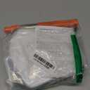 SetSail Floor Scrub Brush, 3-In-1 Tile Tub Floor Scrubber with 52-inch Adjustable Long Handle Shower Cleaner and 3 Detachable Replacement Brush Heads for Cleaning Bathroom Kitchen Walls Tub Tile (Orange)